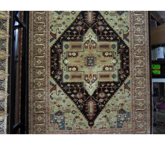 Іранський килим Diba Carpet Ghashghaei d.brown - Висока якість за найкращою ціною в Україні