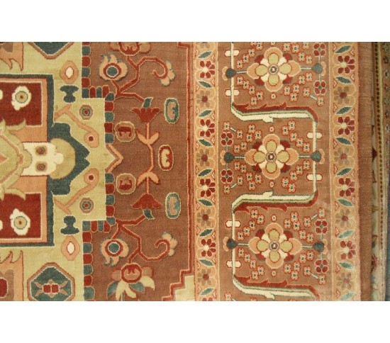 Іранський килим Diba Carpet Ghashghaei l.brown - Висока якість за найкращою ціною в Україні зображення 3.