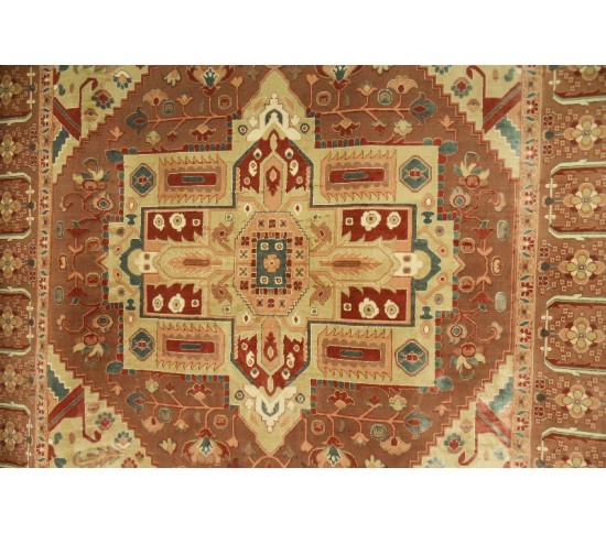 Іранський килим Diba Carpet Ghashghaei l.brown - Висока якість за найкращою ціною в Україні зображення 4.