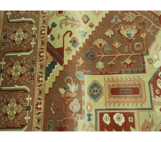 Иранский ковер Diba Carpet Ghashghaei l.brown Купить в интернет магазине ДомоМода фото 2 Иранский ковер Diba Carpet Ghashghaei l.brown - высокое качество по лучшей цене в Украине изображение 2.