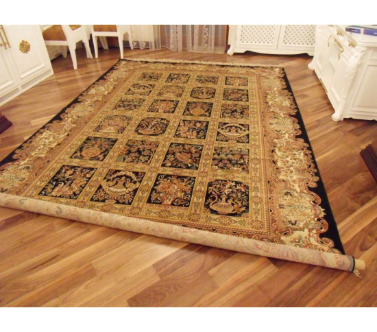 Иранский ковер Diba Carpet Mandegar d.brown Купить в интернет магазине ДомоМода фото 4 Иранский ковер Diba Carpet Mandegar d.brown - высокое качество по лучшей цене в Украине изображение 4.