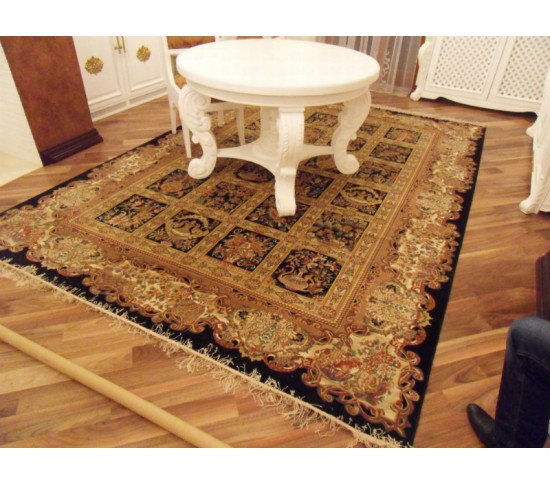 Иранский ковер Diba Carpet Mandegar d.brown Купить в интернет магазине ДомоМода фото 3 Иранский ковер Diba Carpet Mandegar d.brown - высокое качество по лучшей цене в Украине изображение 3.