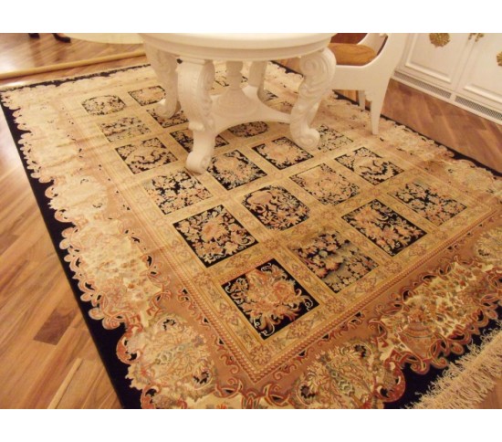 Иранский ковер Diba Carpet Mandegar d.brown Купить в интернет магазине ДомоМода фото 2 Иранский ковер Diba Carpet Mandegar d.brown - высокое качество по лучшей цене в Украине изображение 2.