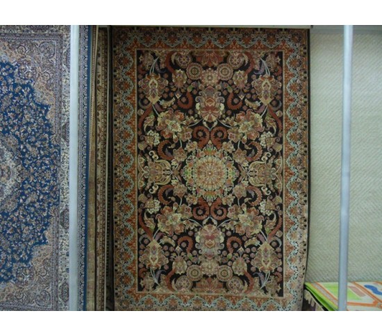 Иранский ковер Diba Carpet Sogand d.brown Купить в интернет магазине ДомоМода фото 2 Иранский ковер Diba Carpet Sogand d.brown - высокое качество по лучшей цене в Украине изображение 2.