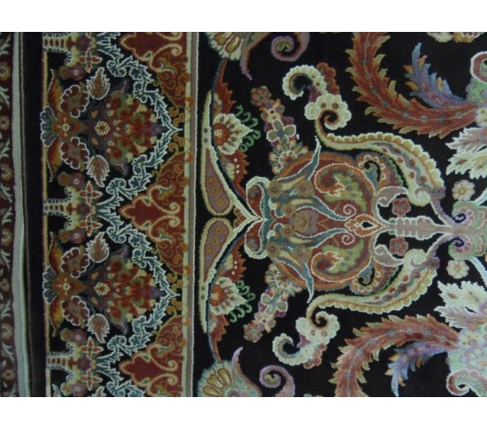 Иранский ковер Diba Carpet Sogand d.brown Купить в интернет магазине ДомоМода фото 3 Иранский ковер Diba Carpet Sogand d.brown - высокое качество по лучшей цене в Украине изображение 3.