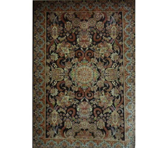 Иранский ковер Diba Carpet Sogand d.brown Купить в интернет магазине ДомоМода Иранский ковер Diba Carpet Sogand d.brown - высокое качество по лучшей цене в Украине