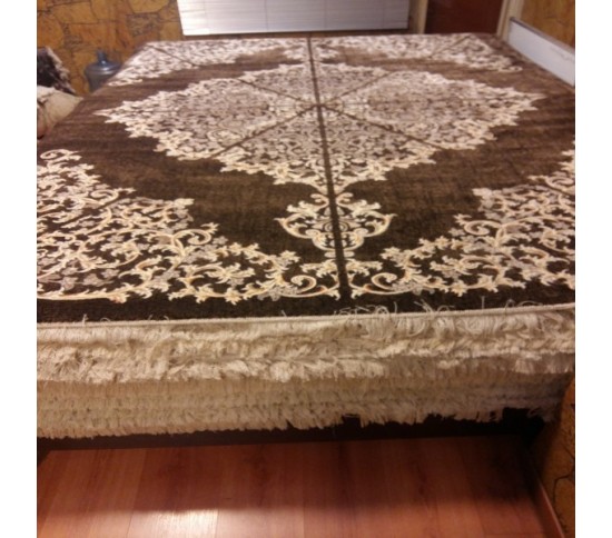 Иранский ковер Diba Carpet Sorena brown Купить в интернет магазине ДомоМода фото 2 Иранский ковер Diba Carpet Sorena brown - высокое качество по лучшей цене в Украине изображение 2.