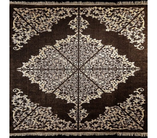 Иранский ковер Diba Carpet Sorena brown Купить в интернет магазине ДомоМода Иранский ковер Diba Carpet Sorena brown - высокое качество по лучшей цене в Украине