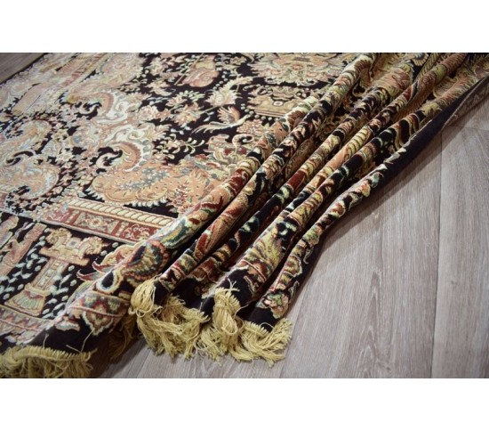 Иранский ковер Diba Carpet Amitis d.brown Купить в интернет магазине ДомоМода фото 3 Иранский ковер Diba Carpet Amitis d.brown - высокое качество по лучшей цене в Украине изображение 3.
