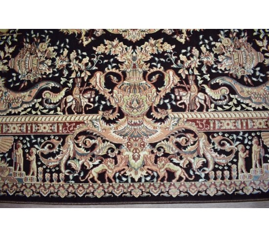 Иранский ковер Diba Carpet Amitis d.brown Купить в интернет магазине ДомоМода фото 2 Иранский ковер Diba Carpet Amitis d.brown - высокое качество по лучшей цене в Украине изображение 2.