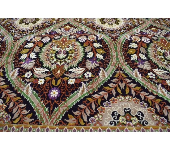 Іранський килим Diba Carpet Fakhare Alam D.Brown - Висока якість за найкращою ціною в Україні зображення 3.