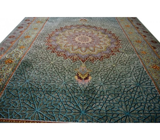 Іранський килим Diba Carpet Florance Green - Висока якість за найкращою ціною в Україні зображення 5.
