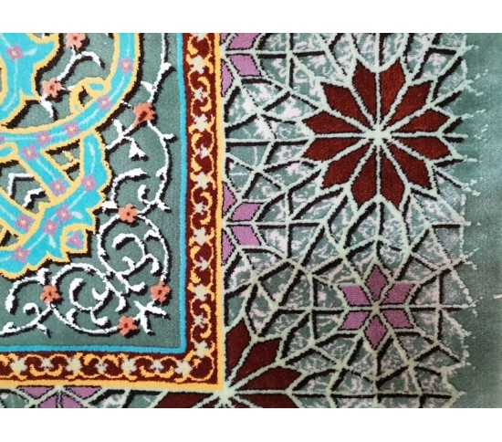 Іранський килим Diba Carpet Florance Green - Висока якість за найкращою ціною в Україні зображення 4.