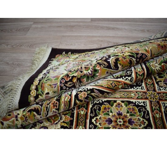Иранский ковер Diba Carpet Negareh brown Купить в интернет магазине ДомоМода фото 3 Иранский ковер Diba Carpet Negareh brown - высокое качество по лучшей цене в Украине изображение 3.