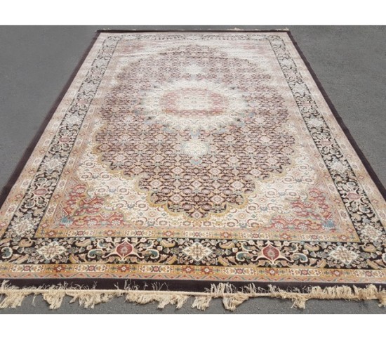 Иранский ковер Diba Carpet Mahi d.brown Купить в интернет магазине ДомоМода Иранский ковер Diba Carpet Mahi d.brown - высокое качество по лучшей цене в Украине