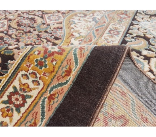 Иранский ковер Diba Carpet Mahi d.brown Купить в интернет магазине ДомоМода фото 3 Иранский ковер Diba Carpet Mahi d.brown - высокое качество по лучшей цене в Украине изображение 3.