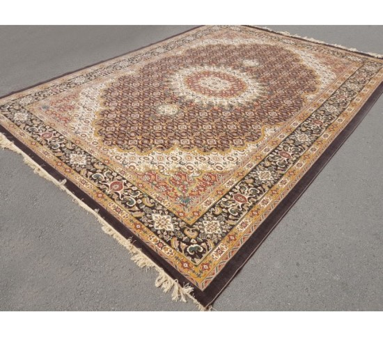 Иранский ковер Diba Carpet Mahi d.brown Купить в интернет магазине ДомоМода фото 2 Иранский ковер Diba Carpet Mahi d.brown - высокое качество по лучшей цене в Украине изображение 2.