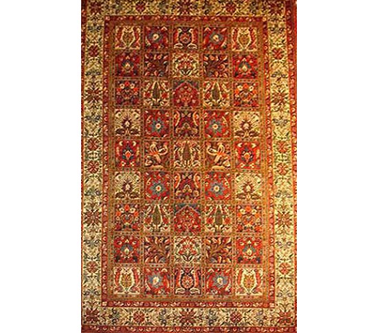Іранський килим Diba Carpet Kheshti l.red - Висока якість за найкращою ціною в Україні