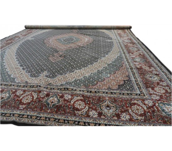 Иранский ковер Diba Carpet Mahi-esfahan d.brown Купить в интернет магазине ДомоМода Иранский ковер Diba Carpet Mahi-esfahan d.brown - высокое качество по лучшей цене в Украине