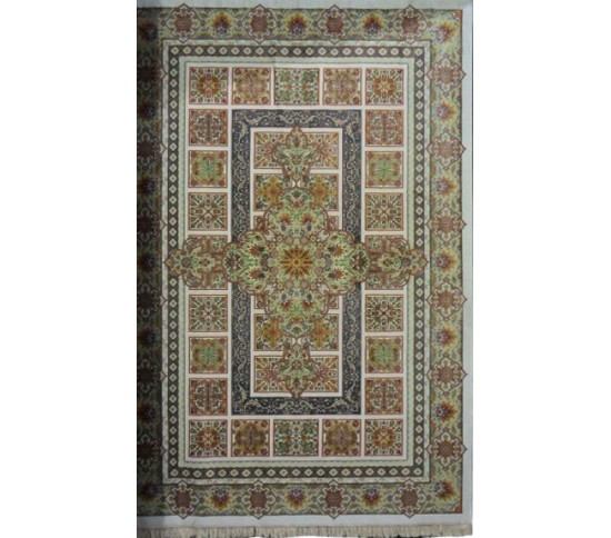 Иранский ковер Diba Carpet Masroor Cream Купить в интернет магазине ДомоМода Иранский ковер Diba Carpet Masroor Cream - высокое качество по лучшей цене в Украине