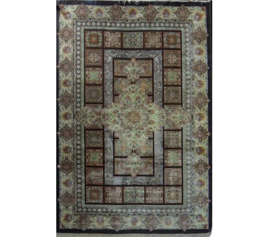 Иранский ковер Diba Carpet Masroor d.brown Купить в интернет магазине ДомоМода Иранский ковер Diba Carpet Masroor d.brown - высокое качество по лучшей цене в Украине