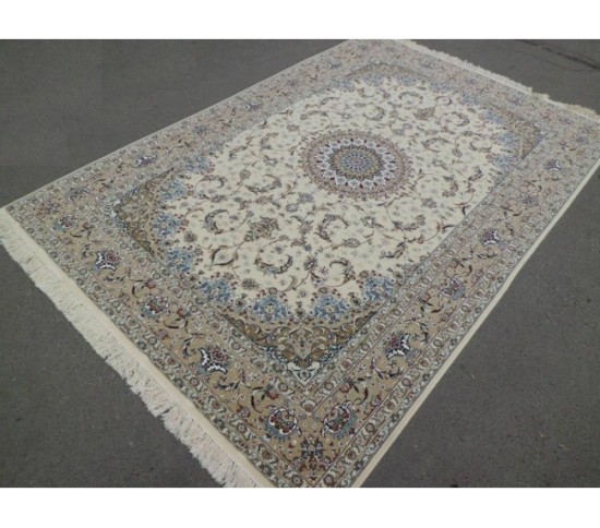 Іранський килим SHAH ABBASI COLLECTION (X-042/1401 CREAM) - Висока якість за найкращою ціною в Україні