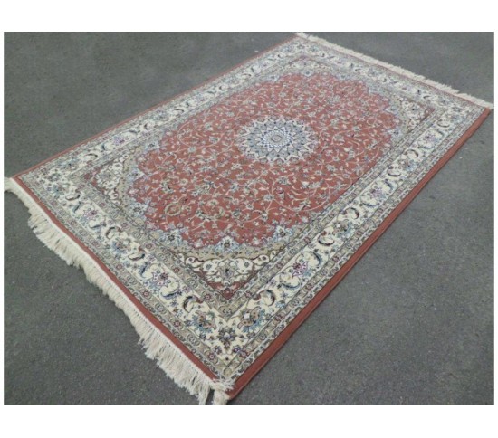 Иранский ковер SHAH ABBASI COLLECTION (X-042/1440 PINK) - высокое качество по лучшей цене в Украине