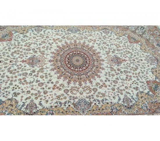 Иранский ковер SHAH ABBASI COLLECTION (Y-034/8304 CREAM) - высокое качество по лучшей цене в Украине изображение 5.