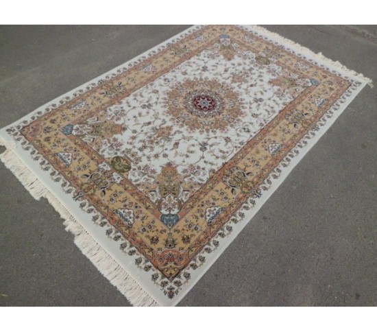 Іранський килим Shah Kar Collection (Y-009/8001 cream) - Висока якість за найкращою ціною в Україні зображення 2.