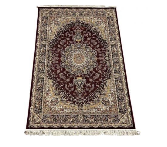 Высокоплотный ковер SILK 5158B BURGUNDY - высокое качество по лучшей цене в Украине