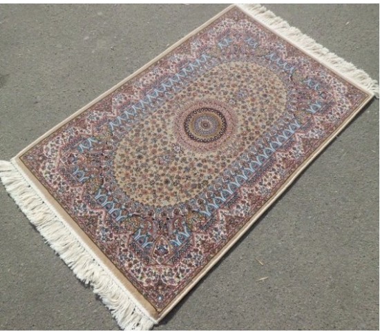 Іранський килим Silky Collection (D-011/1010 beige) - Висока якість за найкращою ціною в Україні зображення 2.