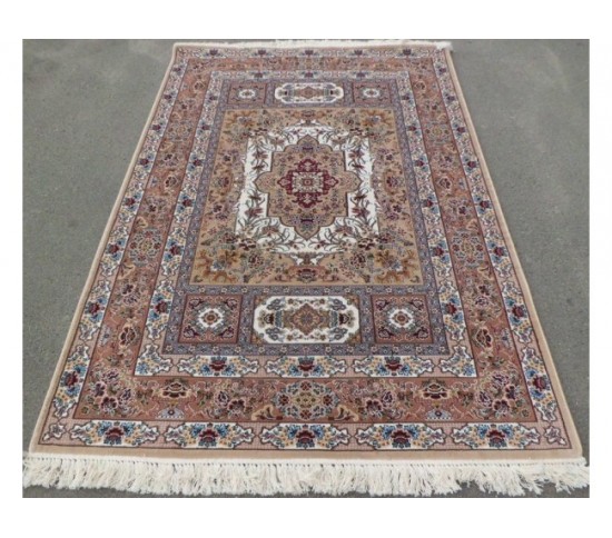 Иранский ковер Silky Collection (D-001/1003 cream) - высокое качество по лучшей цене в Украине