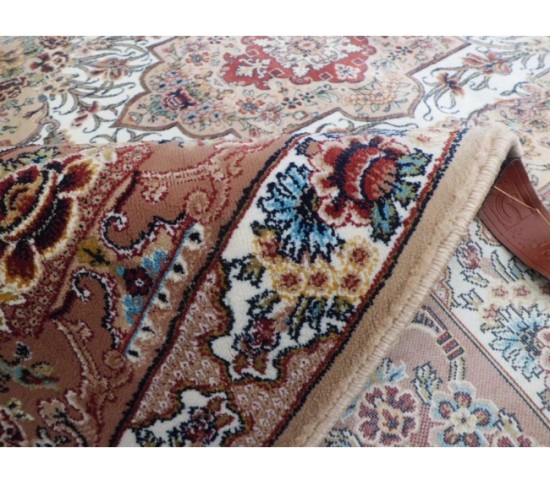 Иранский ковер Silky Collection (D-001/1003 cream) - высокое качество по лучшей цене в Украине изображение 3.