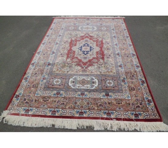 Іранський килим Silky Collection (D-001/1043 red) - Висока якість за найкращою ціною в Україні зображення 4.