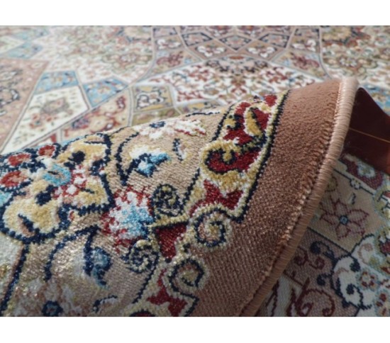 Іранський килим Silky Collection (D-002/1010 beige) - Висока якість за найкращою ціною в Україні зображення 2.