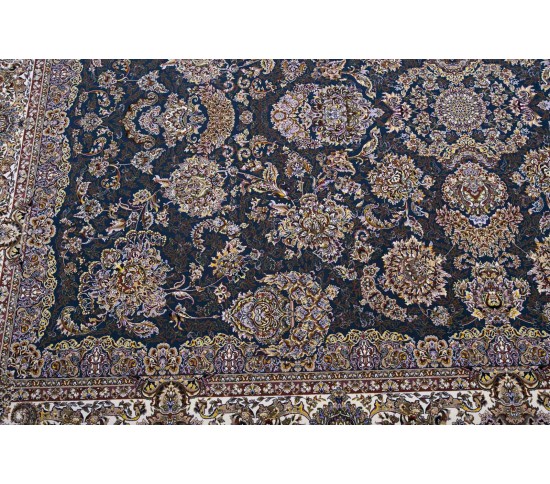 Перський килим Farsi 57-BL BLUE - Висока якість за найкращою ціною в Україні зображення 4.