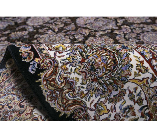 Персидский ковер Farsi 57-DBL DARK BLUE - высокое качество по лучшей цене в Украине изображение 3.