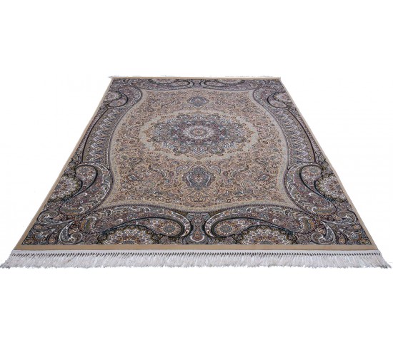 Перський килим Kashan 607-BE Beije - Висока якість за найкращою ціною в Україні