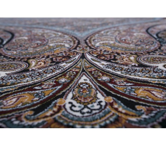 Перський килим Kashan 607-LBL blue - Висока якість за найкращою ціною в Україні зображення 2.