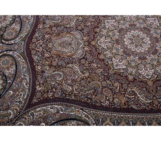 Персидский ковер Kashan 607-R red - высокое качество по лучшей цене в Украине изображение 5.