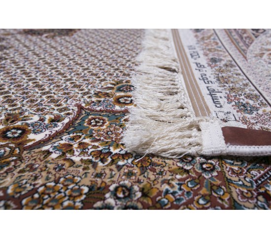 Персидский ковер Kashan 610-C cream - высокое качество по лучшей цене в Украине изображение 4.