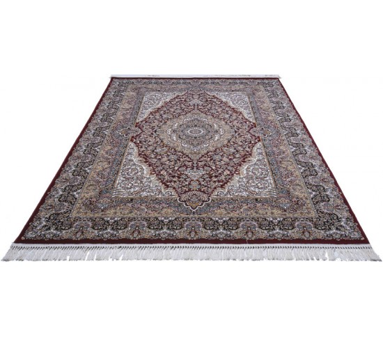 Перський килим Kashan 612-R red - Висока якість за найкращою ціною в Україні