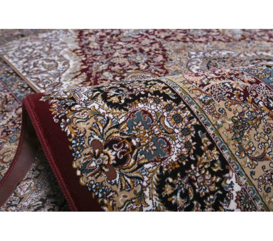 Перський килим Kashan 612-R red - Висока якість за найкращою ціною в Україні зображення 4.