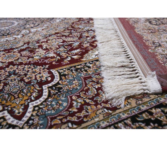 Перський килим Kashan 612-R red - Висока якість за найкращою ціною в Україні зображення 3.