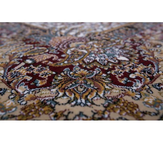 Перський килим Kashan 612-R red - Висока якість за найкращою ціною в Україні зображення 2.