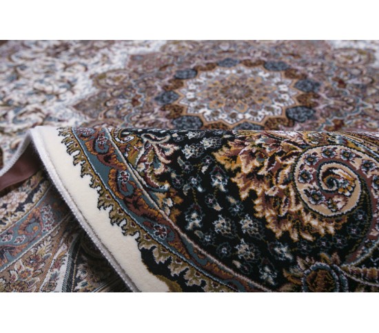 Перський килим Kashan 619-C cream - Висока якість за найкращою ціною в Україні зображення 5.