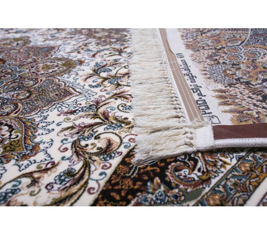 Перський килим Kashan 619-C cream - Висока якість за найкращою ціною в Україні зображення 4.