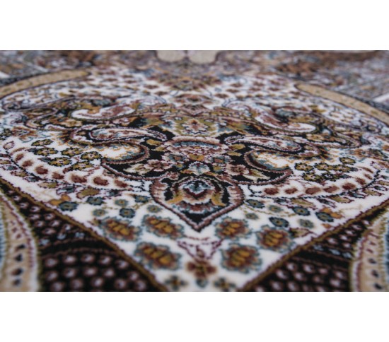 Перський килим Kashan 619-C cream - Висока якість за найкращою ціною в Україні зображення 3.