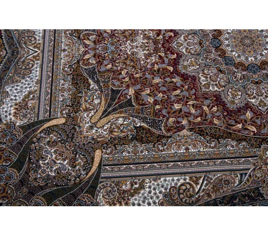 Перський килим Kashan 619-R red - Висока якість за найкращою ціною в Україні зображення 3.