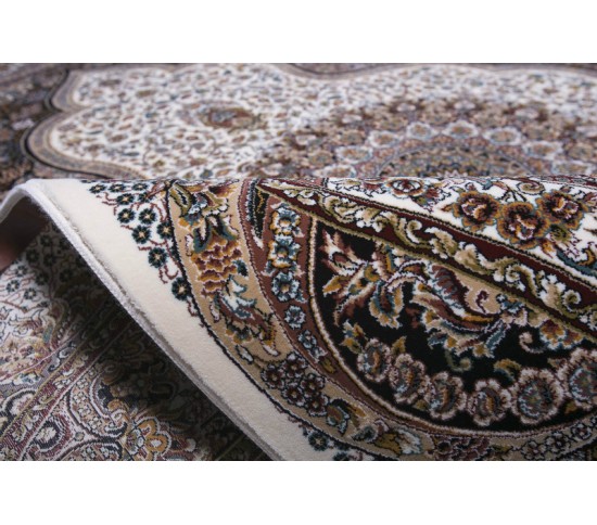 Персидский ковер Kashan 620-C cream - высокое качество по лучшей цене в Украине изображение 3.